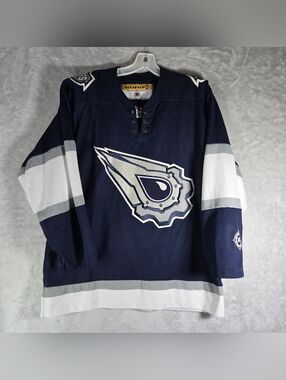 Edmonton Oilers KOHO Jersey Adult Medium M Navy Blue NHL Hockey Long Sleeve